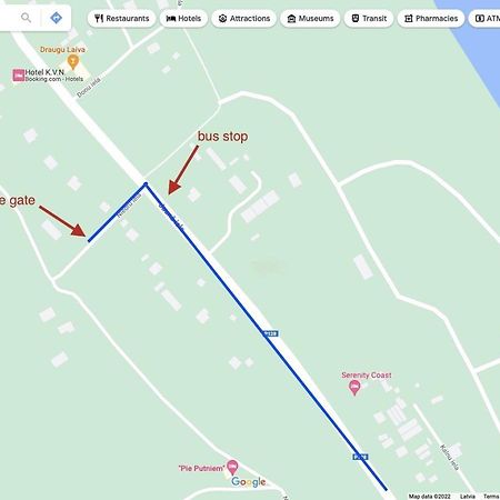 Zem Priedem Villa Lapmežciems Dış mekan fotoğraf